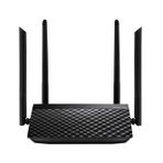 ASUS RT-AC1200 V2 Router (WiFi 5 AC1200 MIMO, 4 x Fast Ethernet LAN, uygulama kontrolü, DFS, IPv6)