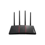 ASUS RT-AX55 WIFI6 Dual Band Extendable Router-AX1800-4G 5G Mobile Tethering-AiProtection