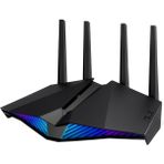 Asus RT-AX82U V2 Gaming Extendable AX5400 WiFi 6 Dual-Band Game Mode AiProtection Pro Aura RGB Access Point Router