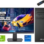Asus S500TE-I7161TBB0D Intel I7-13700 64GB 1tb SSD 4GB/GT1030 WINDOWS11HOME 27" Monitör Masaüstü Blgisayar H1S500TE-I7161TBB0D38+ZETTAUSBBELLEK