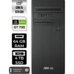 Asus S500TE Intel Core I5 13500 64GB 4tb SSD GT730/4GB W11P Masaüstü Bilgisayar & Per4 USB Bellek 5135000020P2450