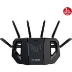 ASUS TUF-BE6500, BE6500, 3 Port, 6500Mbps, Dual Band, WİFİ 7, AiMesh, AiProtection Pro, GAMING Extendable Router