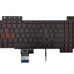 Asus Tuf Fx504g-78050 Klavye / Siyah - Tr - Işıklı, Kırmızı Tuş
