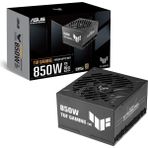 Asus Tuf Gamıng 850W Gold Evo Psu (80 Plus & Cybenetıcs Gold, Full Modüler, Atx 3.1, Pcıe 5.1, 12V-2X6 Kablo, 8 Yıl Garanti, Askeri Sınıf Bileşenler)