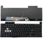 Asus Tuf Gaming A15 (2023) FA507XI-LP042-ZI032 Uyumlu Notebook Klavyesi (Beyaz Tr) Rgb Işıklı
