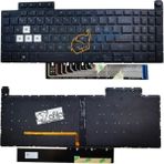 Asus Tuf Gaming A15 FA507NV-LP039 Notebook Klavyesi, Tuş Takımı / Siyah Tr - Rgb Işıklı