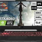 Asus Tuf Gaming A15 Ryzen 7-7435HS 32 GB 512 GB SSD 8gb RTX4060 15.6'' 144Hz Fhd Freedos FA507NVR-L16P512 Bt8