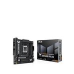 Asus Tuf Gaming B850m-plus Ddr5 8000mhz Usb 3.2 Gen2x2 2.5g Lan Aura Rgb Matx Anakart 90mb1ix0-m0eay0 - Siyah