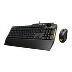 ASUS TUF GAMING COMBO K1 / M3 AURA SYNC RGB OYUNCU TÜRKÇE KLAVYE MOUSE SET BİLEK DESTEĞİ VE TUF GAMING M3 MOUSE