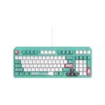 Asus Tuf Gaming K3 Gen II Hatsune Miku Edition RGB Türkçe Mekanik Klavye Ahşap Malzeme ile Dayanıklı Yapı 90MP0460-BKYA30 - Option-1 - 001-Renkli