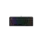 ASUS TUF GAMING K3 GEN II RED SWITCH, KOMPAKT 97 TUŞ DİZİLİMİ, OPTİK-MEKANİK RGB ANAHTARLAR, SES AZALTICI KÖPÜK, IP57 SU GEÇİRMEZLİK, ÇIKARILABİLİR ÜST PLAKA VE AURA SYNC KLAVYE