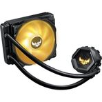 ASUS TUF GAMING LC 120 RGB AIO AURA SYNC 120MM FAN NCVM KAPLAMALI RGB POMPA KAPAĞI VE TUF GAMING DİZAYNI İLE SIVI CPU SOĞUTUCUSU