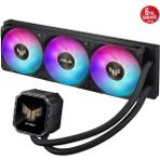 ASUS TUF Gaming LC III 360 ARGB Aura Sync RGB 120MM*2 Adreslenebilir RGB Fan CPU Sıvı Soğutucusu - 360MM - Siyah
