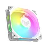 Asus TUF TR120 120 mm Beyaz ARGB Radyatör Fani Adreslenebilir Fan ve Soğutucu