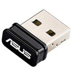 Asus USB-N10 Siyah Kablosuz USB Adaptör