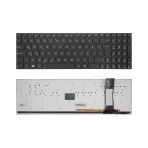 Asus Uyumlu N550jv-Cn241h, N550jv-Db71-Ca, N550jv-Db72 Klavye Tr Işıklı Siyah
