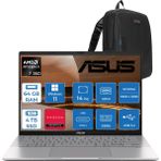 Asus Vivobook S14 M3407KA Ryzen™ Aı 7 350 64GB Ddr5 4tb SSD Amd Radeon™ Graphics 14.0-Inch, Wuxga (1920 x 1200) OLED 0.2ms 300NITS WIN11PRO Taşınabilir Bilgisayar WSF075P25+ZETTAÇANTA - 4 TB - 64 GB