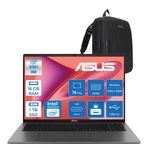 Asus Vivobook S16 (S3607aa) Intel® Core™ Ultra 9 386H Aı 16Gb Ddr5 1Tb Ssd 16.0-Inch, Wuxga (1920 X 1200) Oled 0.2Ms 300Nıts Freedos Taşınabilir Bilgisayar Wsh103f03+Zettaçanta