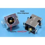 Asus X54L X54LY X52JE X52JK Gold Pin Power Jack Uyumlu Laptop Adaptör