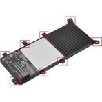 Asus X554J (X554_LJ) Batarya Pil Freecell V2 - Siyah