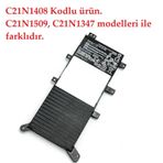 Asus X555UQ, W519UQ, W529UQ Notebook Batarya