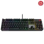 Asus Xa05 Rog Strıx Scope Rx/Rd/Tr Red Swıtch Aura Sync Rgb Ip57 Mekanık Gamıng Klavye