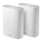 Asus Zen Wifi XD6S-W AX5400 Wifi 6 Beyaz 2 Adet Ev Ofis Tipi Router