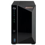 Asustor AS3302T V2 Realtek RTD1619B 2 Yuvalı 4x22 TB Desteği 2 GB DDR4 1x2.5GBE 3xUSB3.2 NAS Depolama