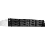 Asustor AS7112RDX Intel E-2224 12 Yuvalı 12x20 TB Desteği 8 GB DDR4 ECC 128 GB Max RAM 2xM2 4x1GBE NAS Depolama