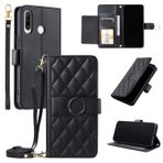 Asuwish Huawei P30 Lite için cep telefonu kılıfı bantlı kılıf folyo kart bölmesi katlanabilir deri cüzdan stand HuweiP30Lite Hawaii P 30 Nova 4E MAR-LX1A MAR-LX1B cep telefonu kılıfları koruyucu kılıf