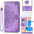 Asuwish Huawei P30 Lite için cep telefonu kılıfı, bantlı ve cam folyolu, koruyucu folyo, kart bölmesi, katlanabilir, deri cüzdan, stand HuweiP30Lite Hawaii P 30 Nova 4E MAR-LX1A MAR-LX1B kılıfları