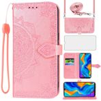 Asuwish Huawei P30 Lite için cep telefonu kılıfı, bantlı ve cam folyolu, koruyucu folyo, kart bölmesi, katlanabilir, deri cüzdan, stand HuweiP30Lite Hawaii P 30 Nova 4E MAR-LX1A MAR-LX1B telefon