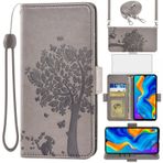 Asuwish Huawei P30 Lite için cep telefonu kılıfı, cam folyolu ve kart bölmeli, katlanabilir, deri cüzdan, stand HuweiP30Lite Hawaii P 30 Nova 4E MAR-LX1A MAR-LX1B cep telefonu kılıfı, koruyucu kılıf