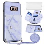 Asuwish Samsung Galaxy S7 için cep telefonu kılıfı, bantlı ve cam folyolu, koruyucu folyo, kart bölmesi, katlanabilir zincir, deri cüzdan, stant S 7 7S SM-G930F SM G930F cep telefonu kılıfı, koruyucu
