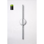 asva aydınlatma Krom Pilli Günışığı Led Modern Aplik Dekoratif 70 Cm