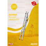 Asvera Endüstriyel 6 Metre 3 Parçalı Alüminyum Merdiven - 1.4 Mm Sürgülü Profesyonel Merdiven