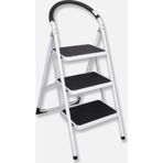 ASVERA Metal 3 Basamaklı 67x36x23 Cm Katlanabilir Ev - Ofis Tipi Oturaklı Merdiven