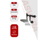 Asvera Tekerlekli Büyük Aynalı Tekli Pulluk - 10-12-22 Hp Çapa Makineleri İçin Denge Tekerlekli Pulluk