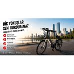 AsVIVA Asvıva B14N 28 Jant Orta Motorlu Hollanda Elektrikli Bisiklet 17,5 Ah