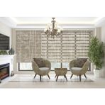 Asy Home Tropikal Dijital Baskılı Piliseli 150x200 cm Stor Perde