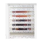 Asy Home Tropikal Dijital Baskılı Piliseli 230x200 cm Stor Perde