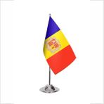 Asya Bayrak Andorra Tekli Masa Bayrağı
