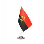 Asya Bayrak Angola Tekli Masa Bayrağı