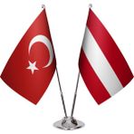 Asya Bayrak Avusturya Ikili Masa Bayrağı
