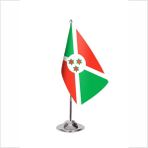 Asya Bayrak Brundi Tekli Masa Bayrağı