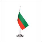 Asya Bayrak Bulgaristan Tekli Masa Bayrağı