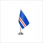 Asya Bayrak Cape Verde Tekli Masa Bayrağı