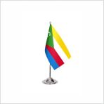 Asya Bayrak Comoros Tekli Masa Bayrağı