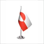 Asya Bayrak Greenland Tekli Masa Bayrağı