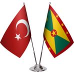 Asya Bayrak grenada Ikili Masa Bayrağı